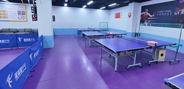 杭州福瑞星乒乓球培训中心环境