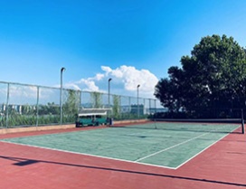 专业的网球场地