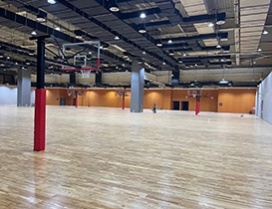 整洁的篮球馆