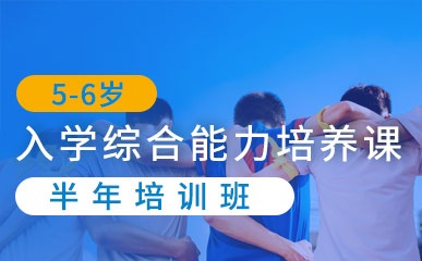 深圳5-6岁入学综合能力半年班