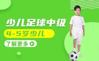 天津4-5岁少儿足球中级班