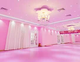梦幻粉色的舞蹈室