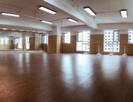宽敞的舞蹈室